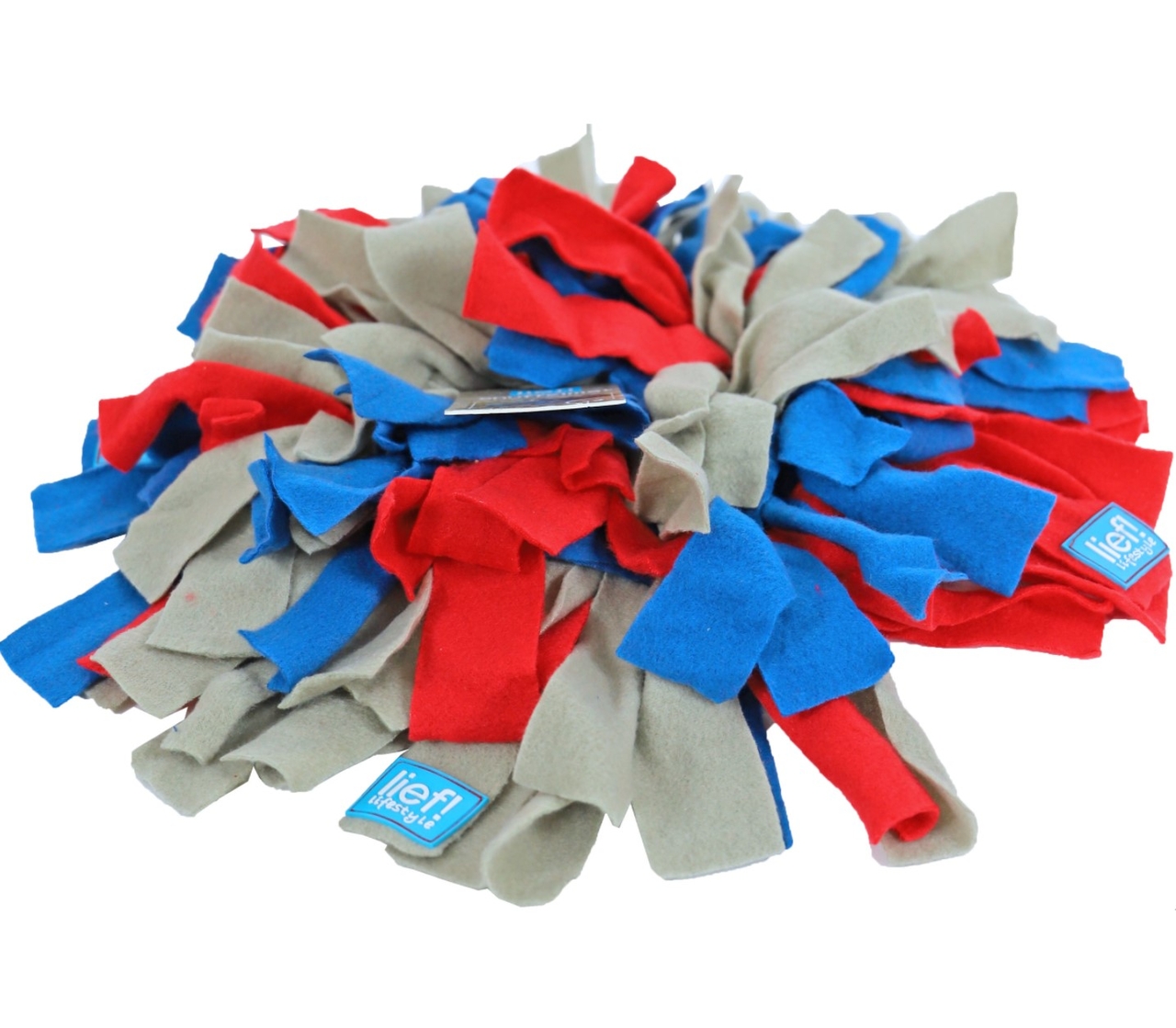 Lief! Honden snuffelmat - Stroken fleece