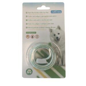 Nobleza Honden vlooienband - Natuurlijk - Werking 4-6 weken - 52 cm
