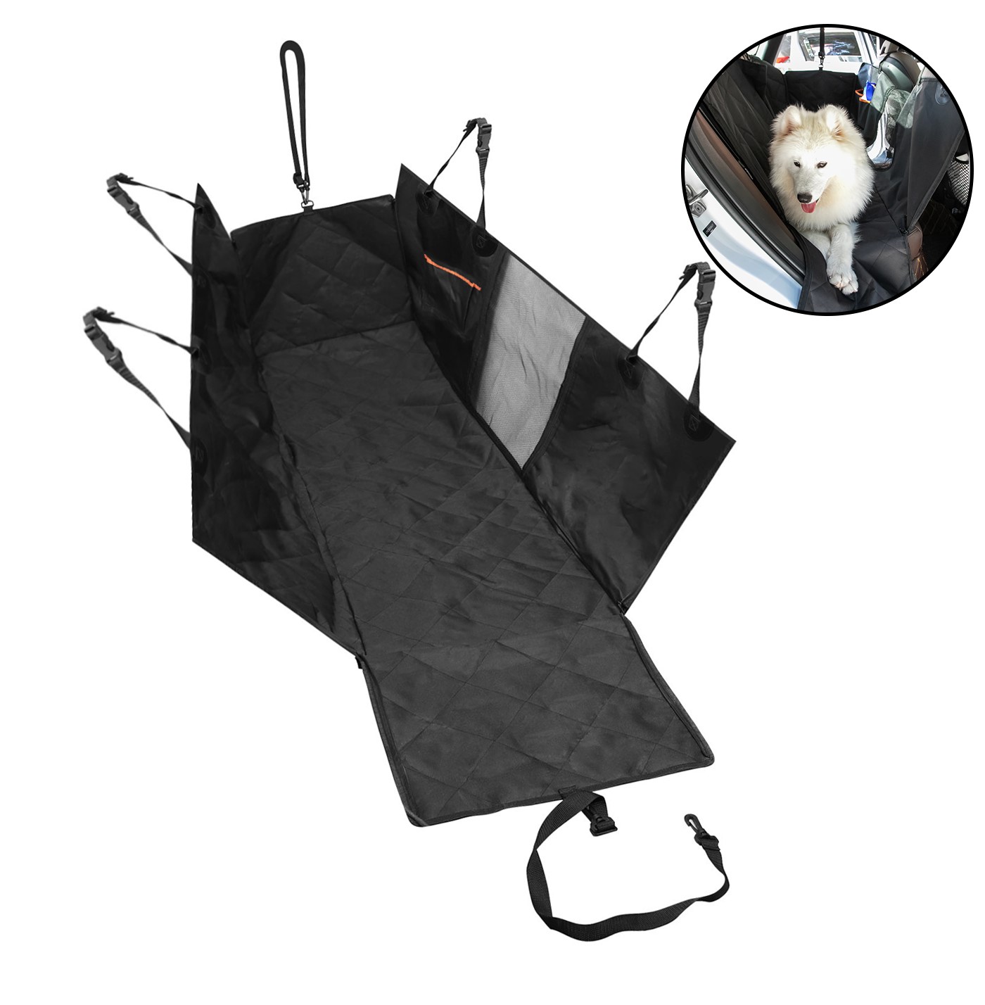 Nobleza Hondendeken auto - luxe uitvoering - Waterproof - 137 cm