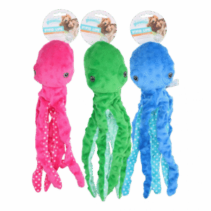 Pawise Multicolor plush octopus - Maat L